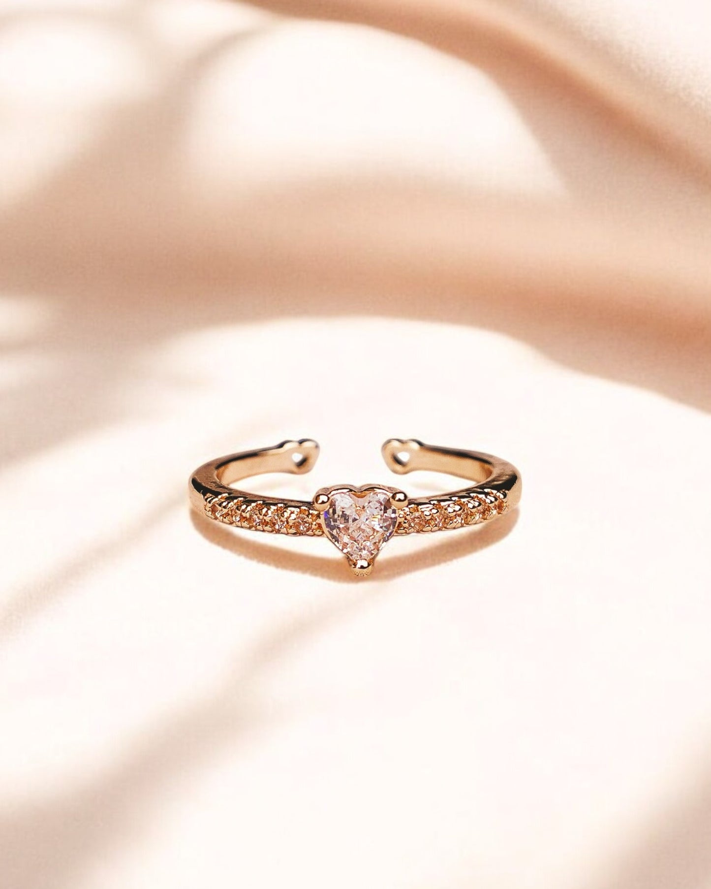 Premika – Rose Gold Ring of Love