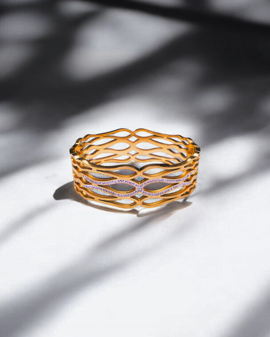Svara Mist Bangle Bracelet