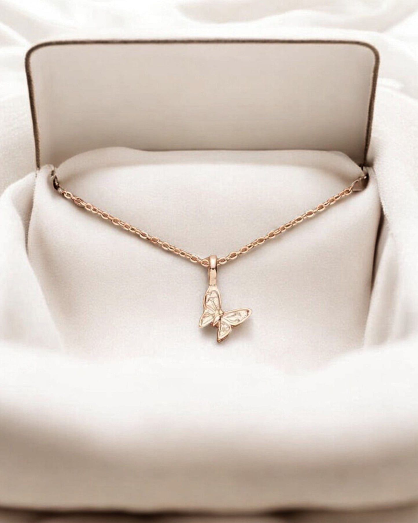 Mehak – Butterfly Pendant (Gold Chain)